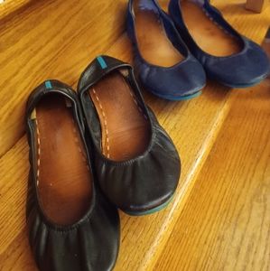 2 Pair of Tieks Size 10